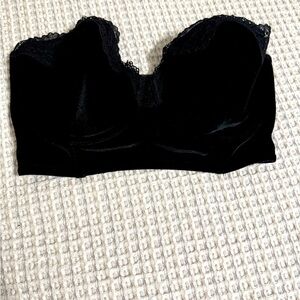 Victoria's Secret Black Bandeau Intimates